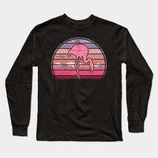 Flamingo Sunset Long Sleeve T-Shirt